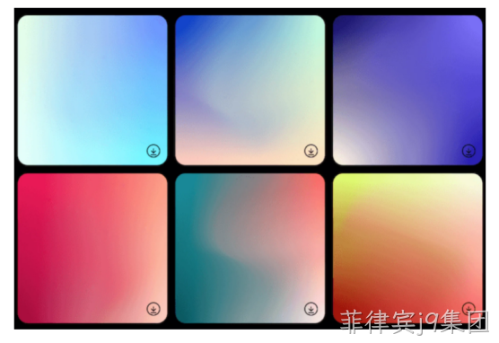手工制作的网格渐变
