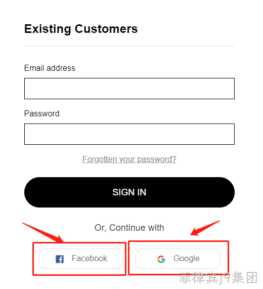 第三方登录facebook-google