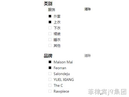 商品分类