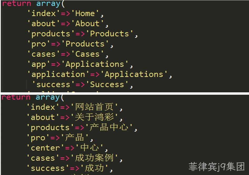语言替换
