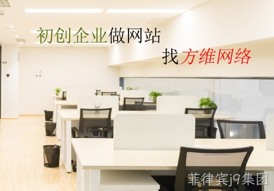 初创企业做网站