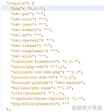composer json