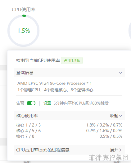 服务器报警